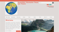 Desktop Screenshot of incredibleitineraries.com